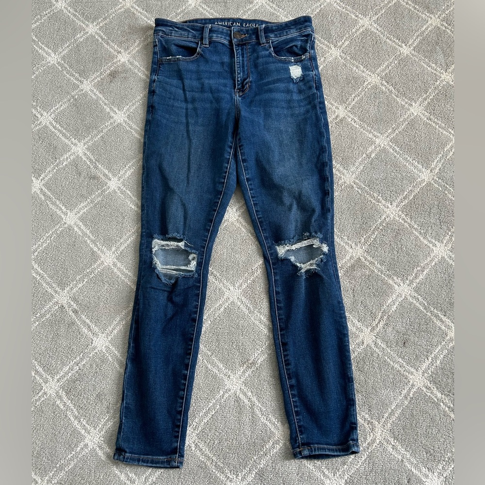 American Eagle Ripped Hi-rise Jeggings